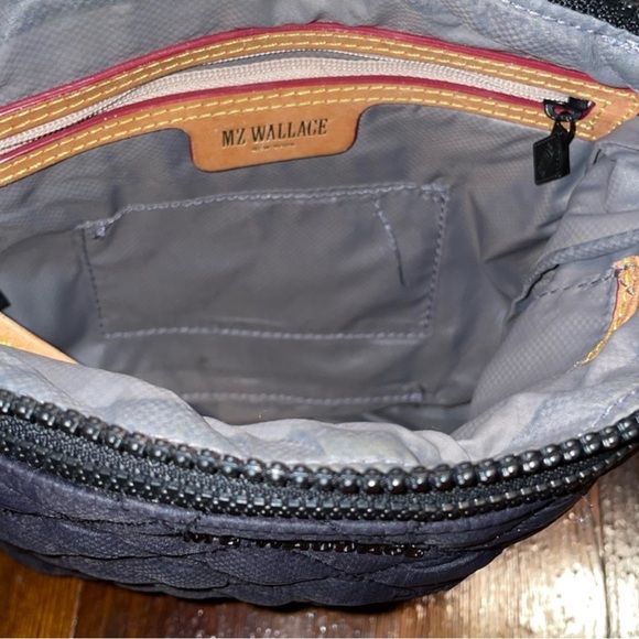 MZ WALLACE METRO SCOUT Black Quilted Crossbody Bag - Picture 5 of 5